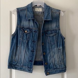 J. Crew Denim Vest